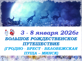 НОВЫЙ ГОД И РОЖДЕСТВО 2026 — БОЛЬШОЕ РОЖДЕСТВЕНСКОЕ ПУТЕШЕСТВИЕ — фото