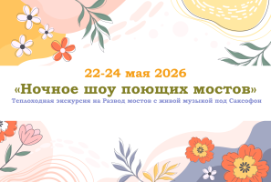 Санкт-Петербург — «Ночное шоу поющих мостов» — фото