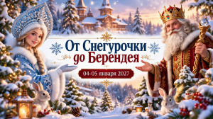 РОЖДЕСТВО 2027 — «ОТ СНЕГУРОЧКИ ДО БЕРЕНДЕЯ» 4-5 января 2027 — фото