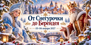 РОЖДЕСТВО 2027 — «ОТ СНЕГУРОЧКИ ДО БЕРЕНДЕЯ» 5-6 января 2027 — фото